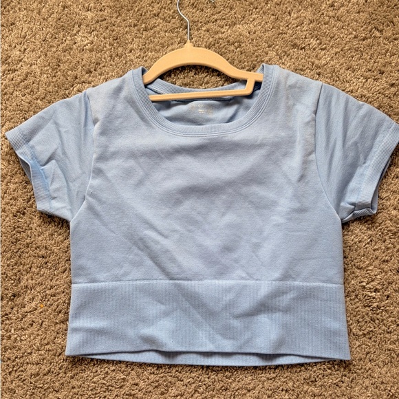 Offline Crop top Bundle of 5 - Hot pink, peach, Blue, Black, White - Picture 4 of 7